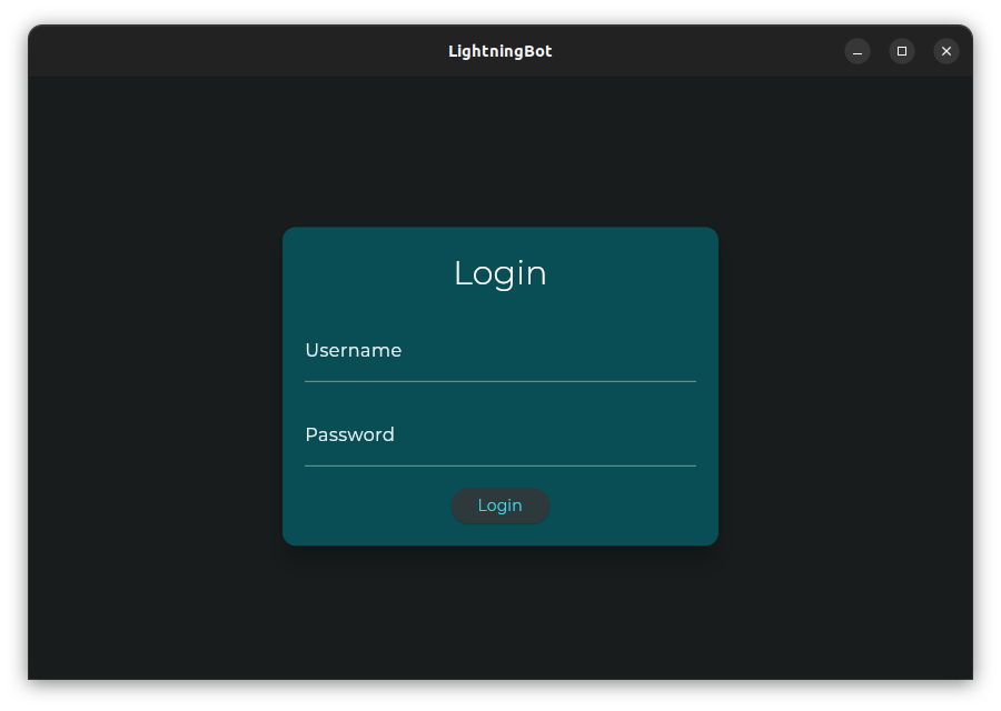 UI - Login Prompt