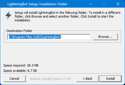 Installation Folder